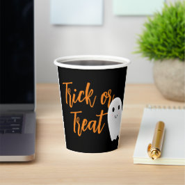 Trick or Treat Halloween Papieren Bekers