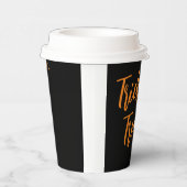 Trick or Treat Halloween Papieren Bekers (Rechts)