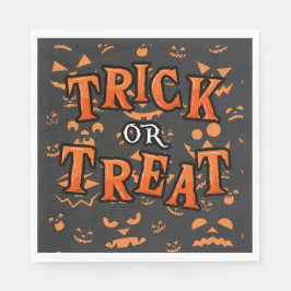 Trick or treat Halloween Papieren servetten
