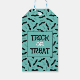 Trick or treat Halloween Party Bats Cadeaulabel