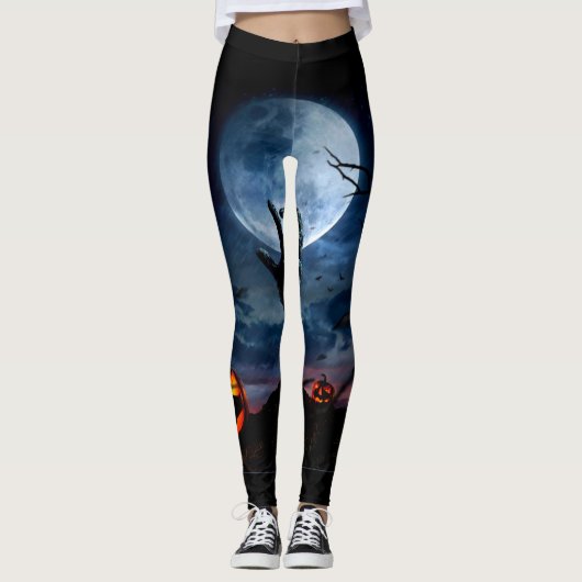 Trick or treat, Halloween Party, Boo Leggings (Voorkant)