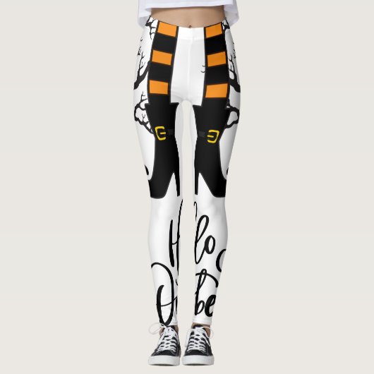 Trick or treat, Halloween Party, Boo Leggings (Voorkant)