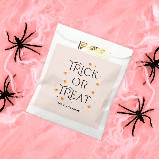 Trick or treat Halloween Party Favor Bag Bedankzakje