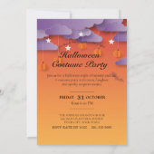 Trick or treat Halloween Party Invitation Kaart (Achterkant)