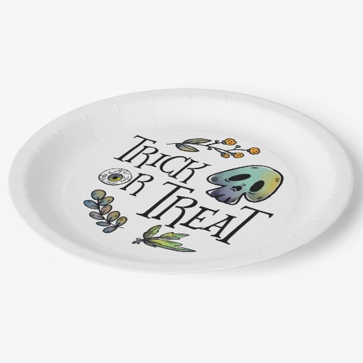 Trick or treat Halloween Party Paper Bord (Gekanteld)