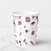 Trick or treat Halloween Party Papieren Bekers (Rechts)