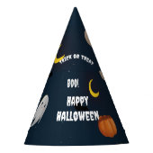 Trick or treat Halloween Party Pet Feesthoedjes (Voorkant)