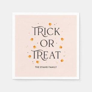 Trick or treat Halloween Party servetten
