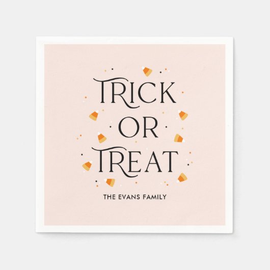 Trick or treat Halloween Party servetten (Voorkant)