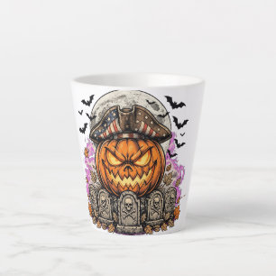 Trick Or TREAT Halloween Patriottisch Pompoen T-sh Latte Mok