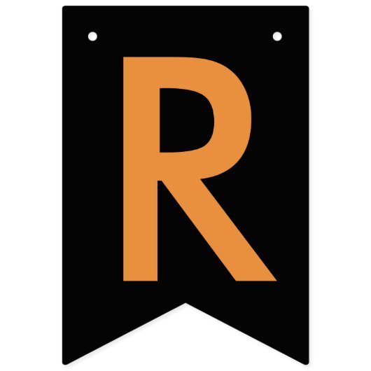 Trick or treat Halloween Pompoen Bunting Banner (Derde vlag)