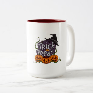 Trick or Treat Halloween Pompoen Mok – Schattige H