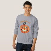 Trick or Treat Halloween Pompoen Trui (Voorkant volledig)