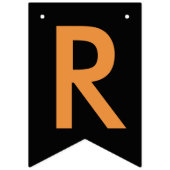 Trick or treat Halloween pompoenen Bunting Banner (Derde vlag)