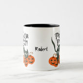 trick or treat Halloween pompoenen koffie mok (Center)
