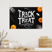 Trick or treat Halloween Poster (Keuken)