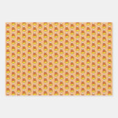 Trick or treat Halloween Pumpkin Candy Corn Inpakpapier Vel (Voorkant 2)