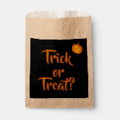 Trick or treat? | Halloween Pumpkin Favoriete Tass Bedankzakje (Voorkant)