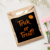 Trick or treat? | Halloween Pumpkin Favoriete Tass Bedankzakje (Gezegeld)