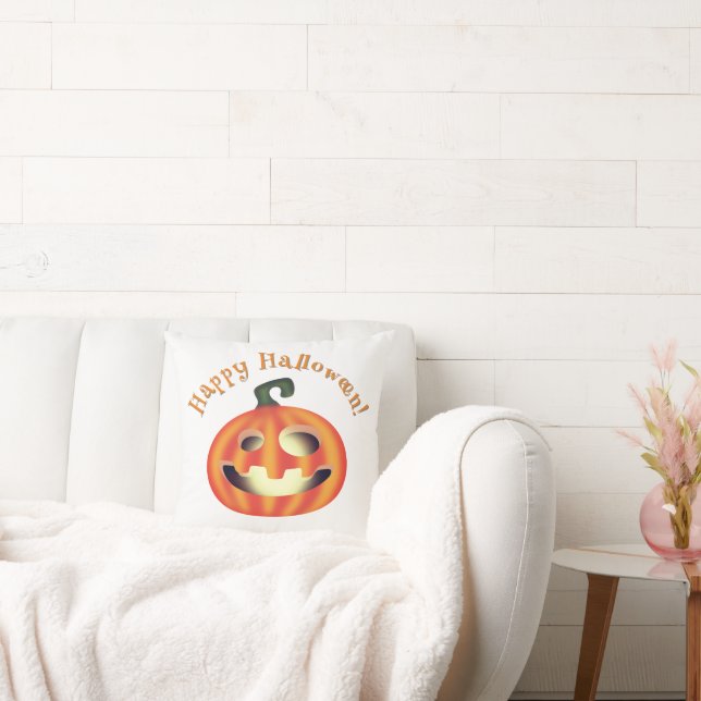 Trick or treat Halloween Pumpkin Kussen (Bank)