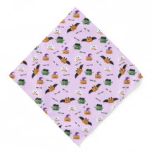 Trick or treat Halloween Pumpkin Pattern Paars