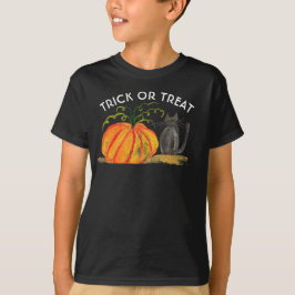 Trick or treat Halloween Pumpkin Schattigee Waterv T-shirt
