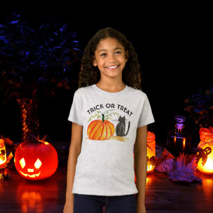 Trick or treat Halloween Pumpkin Schattigee Waterv T-shirt