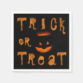 Trick or treat Halloween Pumpkin Servet (Voorkant)
