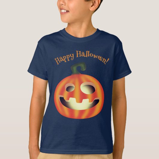 Trick or treat Halloween Pumpkin T-shirt (Voorkant)