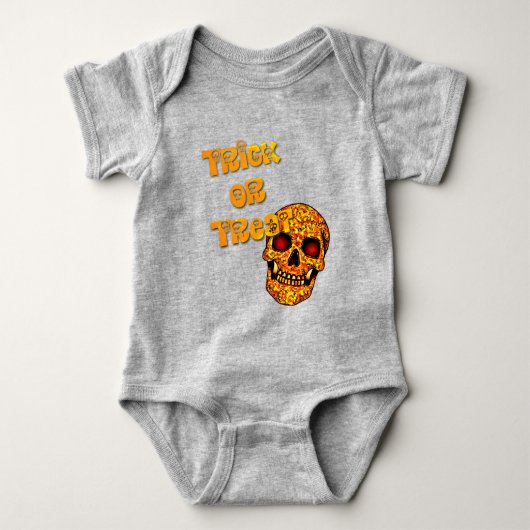 Trick or treat Halloween Romper (Voorkant)