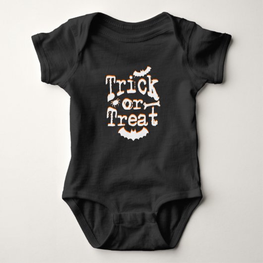 trick or treat halloween romper (Voorkant)