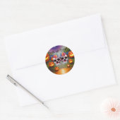 Trick or Treat Halloween Ronde Sticker (Envelop)