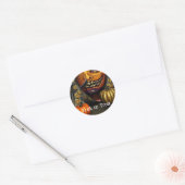 Trick or Treat Halloween Ronde Sticker (Envelop)