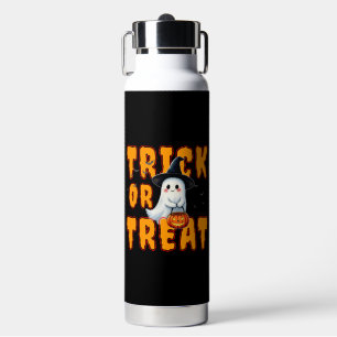 trick or treat halloween schattig spook pumpkin waterfles