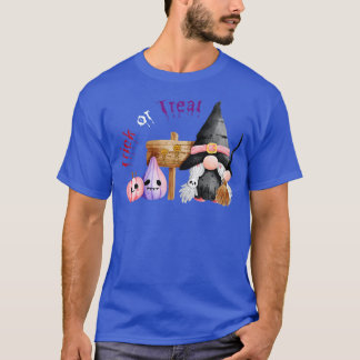 Trick or treat Halloween Schattigee Gnomen Hallowe T-shirt