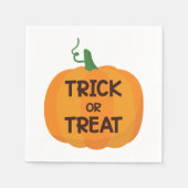 Trick or Treat Halloween Servet (Voorkant)