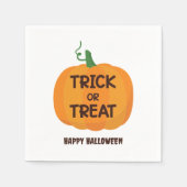 Trick or Treat Halloween Servet (Voorkant)