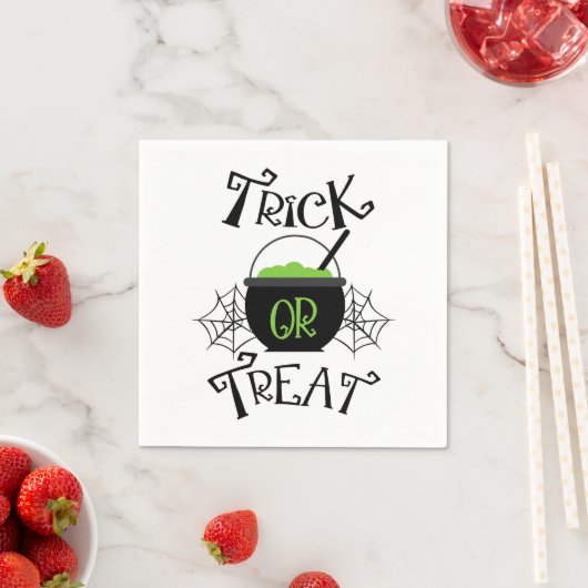 Trick or Treat Halloween Servet (Insitu)