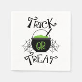 Trick or Treat Halloween Servet (Voorkant)