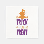 Trick or Treat Halloween Servet (Voorkant)