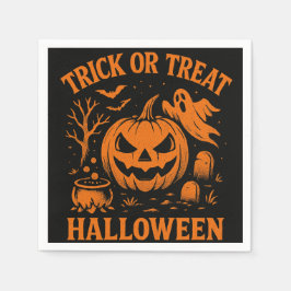 Trick or treat Halloween servetten