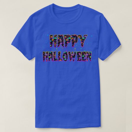 Trick or treat Halloween Shirt Pumpkin Happy Hallo (Design voorkant)