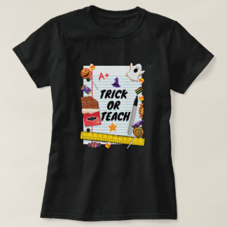 Trick or treat Halloween Shirt voor School