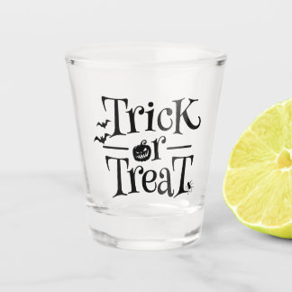 Trick or treat Halloween Shot glass Shot Glas