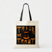 Trick or treat Halloween Skull Tote Bag (Voorkant)