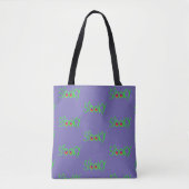 Trick or treat Halloween Snoep Canvas tas (Voorkant)
