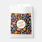 Trick or treat | Halloween Snoep Favoriete Tassen Bedankzakje (Voorkant)