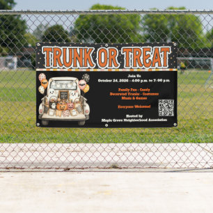 Trick-or-Treat Halloween Spandoek