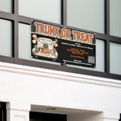 Trick-or-Treat Halloween Spandoek (Buitenkant Gebouw)