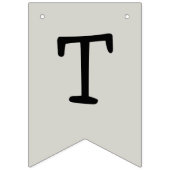 Trick or treat Halloween Spider Bunting Flag Vlaggetjes (Tweede vlag)